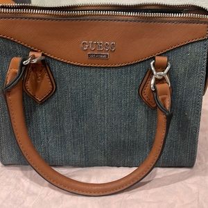 Guess jean material purse